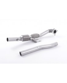 Downpipe + Catalyseurs Sport HJS MILLTEK AUDI S3 8P 2,0T SportBack& 3P (2006-2012)