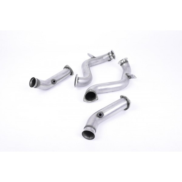 Downpipe + Suppression catalyseurs MILLTEK Mercedes C63 / C63 S AMG Berline (W205)(2014-2018)