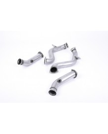 Downpipe + Suppression catalyseurs MILLTEK Mercedes C63 / C63 S AMG Berline (W205)(2014-2018)