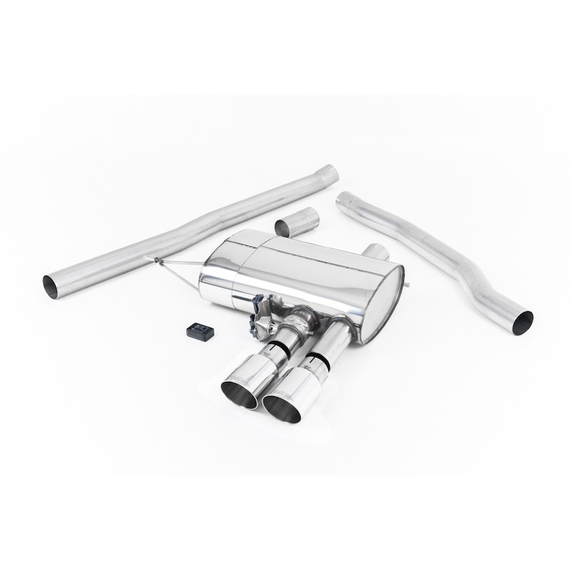 Ligne inox à valve Echappement MILLTEK Mini Cooper S F56 -SupRcars®