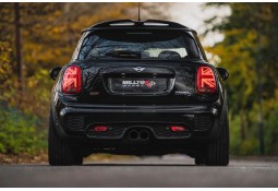 Echappement inox MILLTEK Mini Cooper S 2,0T F56 FAP (2019+)-Ligne Fap-back à valves