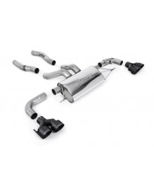 Ligne d'échappement inox FAP-Back à valves MILLTEK BMW M240i xDrive Coupé G42 (2022+)(Homologuée)