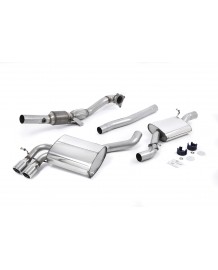 Ligne d'échappement complète MILLTEK pour AUDI S3 8P 2,0T SportBack (2007-2012)