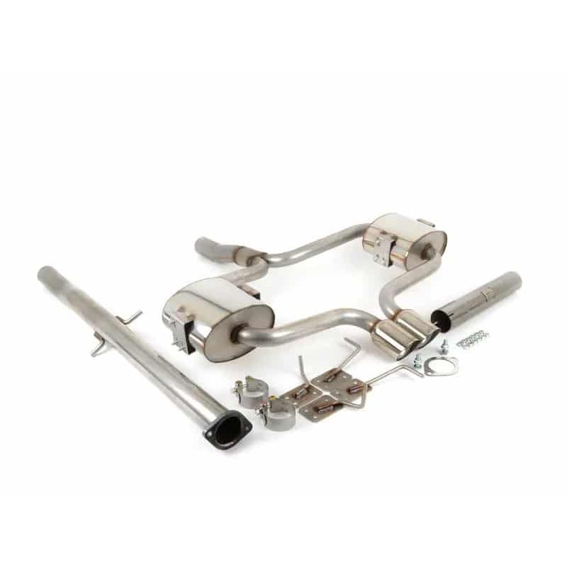 Echappement inox MILLTEK MINI Cooper S R52 cabrio-SupRcars®