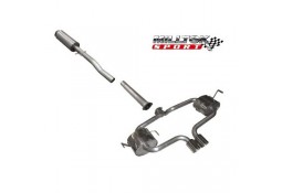 Echappement MILLTEK MINI Cooper S R52 Cabrio (2004-2008)- Ligne Cat-Back