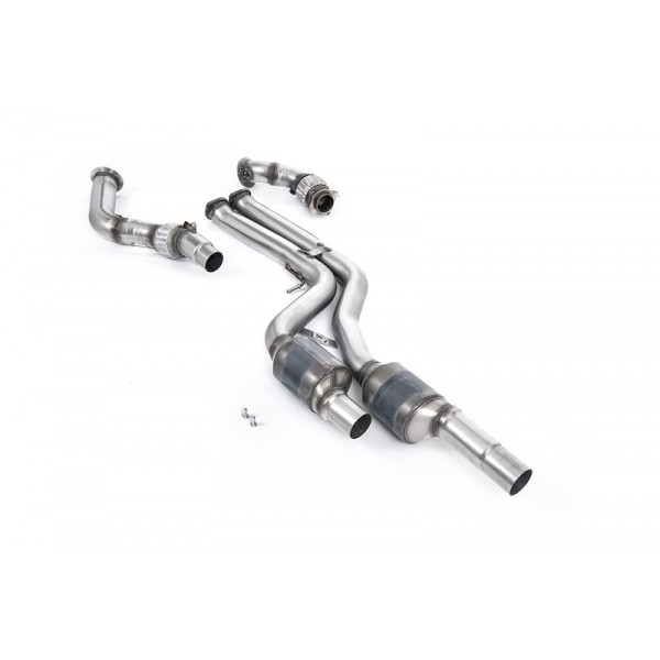 Downpipe + Catalyseurs Sport & Suppression FAP MILLTEK BMW M3 / M4 LCI (+Compétition) (F80/F82/F83) (2019+)