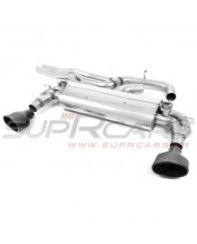 Ligne d'échappement inox Cat-Back MILLTEK AUDI RS3 8V Sportback (2013-2017)(RACE 80mm )