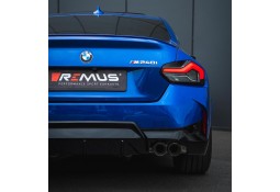 Echappement inox REMUS BMW M240i(x) G42 (2021+)-Silencieux Racing