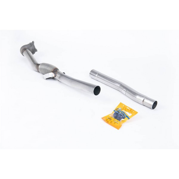 Downpipe + Suppression catalyseurs MILLTEK Audi TT 8J 2,0 TFSI MK2 2WD (2006-2011)