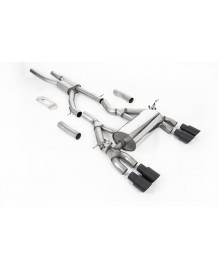 Ligne d'échappement FAP-Back à valves MILLTEK BMW M3 / M4 (+Compétition) FAP/OPF (F80/F82/F83) (2019+) (RACE)