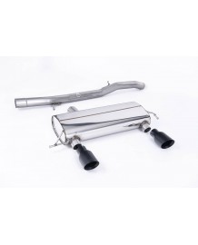 Ligne d'échappement inox Cat-Back MILLTEK Audi TT 225 8N Quattro (1998-2006)(Race)