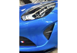 Déflecteurs pare-chocs avant en carbone EVOX pour Alpine A110