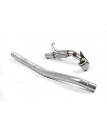 Downpipe V2 + Suppression catalyseurs MILLTEK VW Golf 7R & 7.5R 2,0 TSI 300/310Ch sans FAP (2013-2018)(80mm)