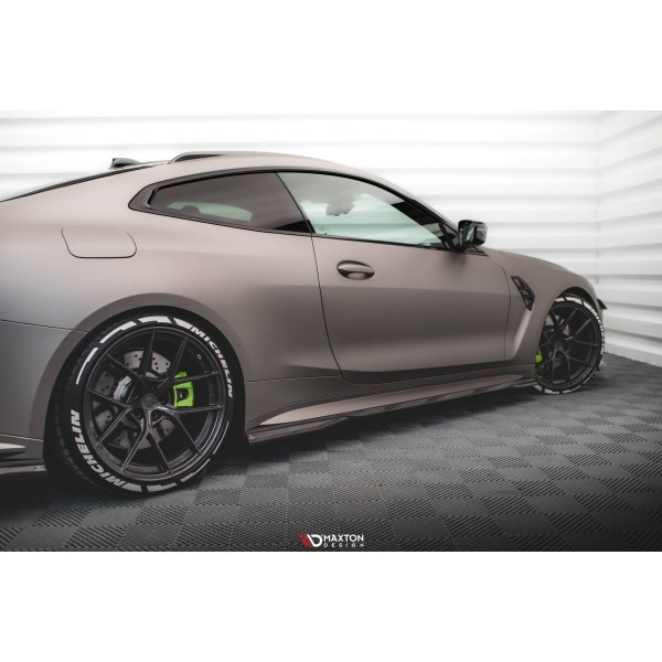 Extensions Bas de caisse Carbone BMW M4 G82 G83 (2020+)(Maxton Design) Extensions Bas de caisse Carbone BMW M4 G82 G83 (2020+)(Maxton Design)