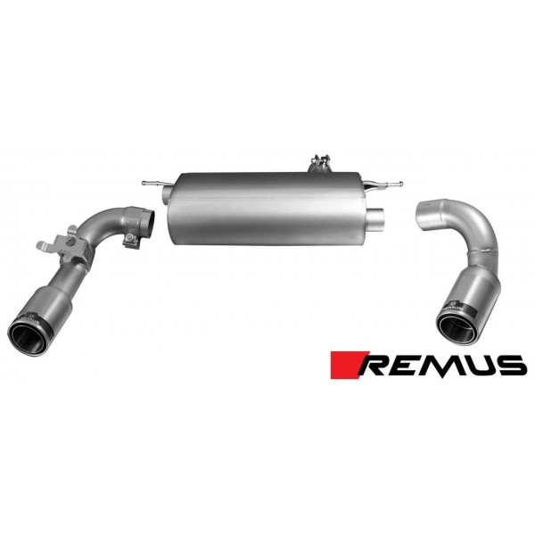 Echappement REMUS BMW 335i F30/F31 // 435i F32/F36 + xDrive (2012+)-Silencieux à valves