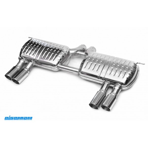 Echappement inox EISENMANN Bmw X6M E71 / X5M E70 (2008+)- Silencieux Race