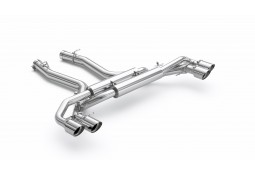 Echappement inox EISENMANN BMW X6M F96 / X5M F95 COMPETITION (2018+)- Silencieux à valves