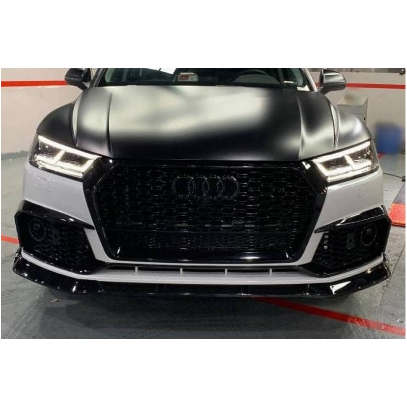 Kit Spoiler Anteriore In ABS Per Audi Q5 FY S Line (2021-2024) – 3 Pezzi, Look Sportivo E Aggressivo, Facile Da Montare