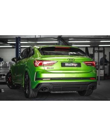 Ligne d'échappement Fap-Back à valves MILLTEK Audi RSQ3 2.5T Sportback & SUV (2020+)(Race)