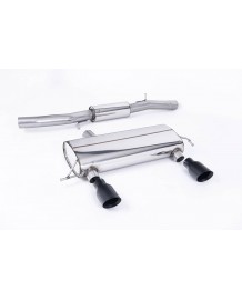 Ligne d'échappement inox Cat-Back MILLTEK Audi TT 225 8N Quattro (1998-2006)