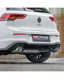 Echappement inox REMUS Golf 8 GTI Clubsport (2021+)- Silencieux homologué