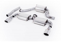 Pot D'échappement Arrière Duplex En Inox Volkswagen Scirocco  1K8 14tsi 118kw 2008 2014 Sortie Ronde 102 Mm Reference 50025206 Rag