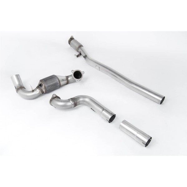 Downpipe + Catalyseur Sport + Defap MILLTEK Mercedes A35 AMG / CLA 35 AMG (W/V177)(C/X118) (2019+)