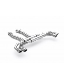 Echappement inox EISENMANN BMW M8 COMPETITION F91 F92 (2019+)-Silencieux à valves