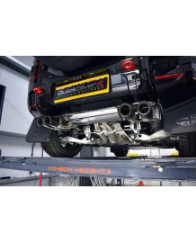Echappement sport inox QUICKSILVER pour Land Rover DEFENDER P300 2,0l 90/110/130 (2021+)-Ligne FAP-Back à valves