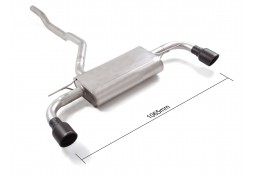 Echappement inox RAGAZZON pour BMW 118i / 116i F40 (2019-06/2024)- Silencieux Echappement inox RAGAZZON pour BMW 118i / 116i F40 (2019-06/2024)- Silencieux