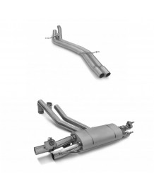 Echappement TUBI STYLE Porsche Cayenne  / S / E-Hybrid / 2.9 3.0 E3 (2019+)- Ligne à valves