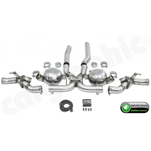 Echappement Active Sound System Porsche Cayenne 958.2 V6 Diesel (2015-2017) - CARGRAPHIC Echappement Active Sound System Porsche Cayenne 958.2 V6 Diesel (2015-2017) - CARGRAPHIC