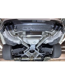 Echappement inox DÄHLER/DAEHLER BMW M340i xDrive G20/G21 (2018+)-Ligne Fap-Back à valves