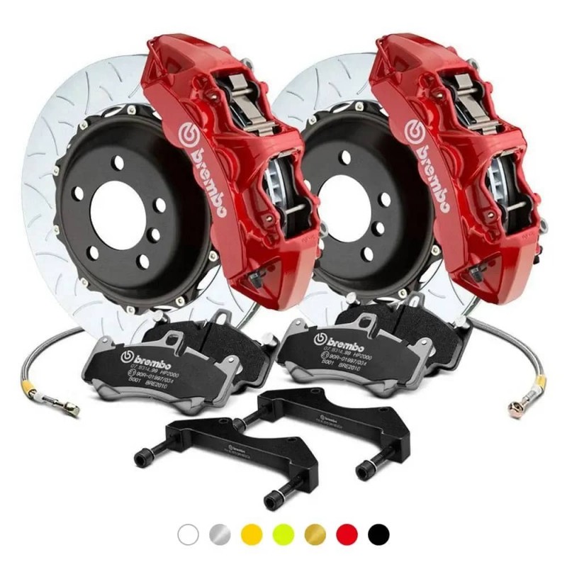 Kit Gros freins GT BREMBO PORSCHE Cayenne Turbo 958 SupRcars.fr