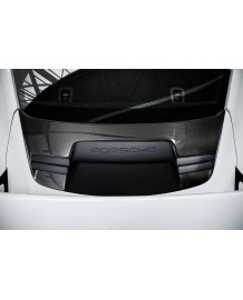 Cache Capot Moteur arrière Carbone TECHART pour Porsche 991.1 GT3 RS