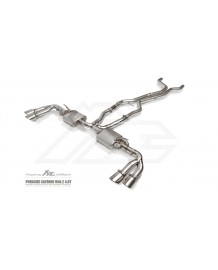 Echappement Inox Fi EXHAUST PORSCHE Cayenne 958.2 Turbo (2015-2018) - Ligne Cat-Back à valves