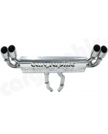 Echappement inox CARGRAPHIC Porsche Cayenne 958.1 3.0 / 3.6 V6 (2010-2014)- Silencieux à valves