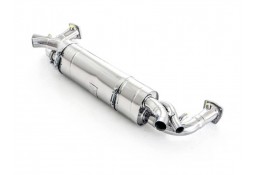 Echappement inox TUBI STYLE Porsche 991.1/991.2 Turbo +S - Silencieux + Suppression catalyseurs