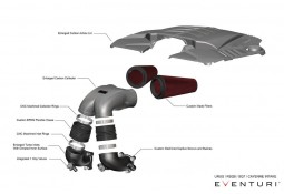 Admission Carbone EVENTURI pour Bentley Bentayga V8