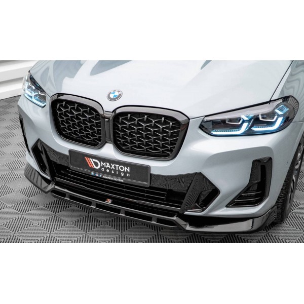 Spoiler / Lame de pare-chocs avant BMW X4 G02 Pack M (2021+)