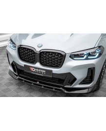 Spoiler / Lame de pare-chocs avant BMW X4 G02 Pack M (2021+)