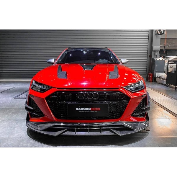 Spoiler avant carbone DARWINPRO Audi RS6 C8 (2020+)