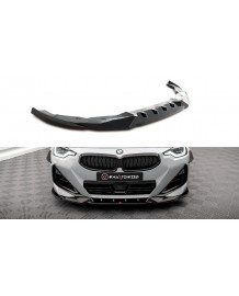 Spoiler / Lame de pare-chocs avant BMW Serie 2 Pack M + M240i G42 (2021+)