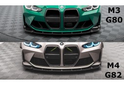 Spoiler avant Carbone V1 BMW M4 G82 G83 / M3 G80 (2020+)(Maxton Design)