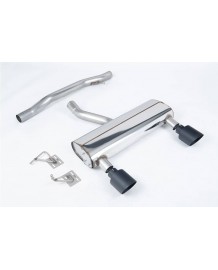 Ligne d'échappement inox Cat-Back MILLTEK Audi TT 8N 3,2 V6 Quattro (2003-2006)(Sport)