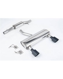 Ligne d'échappement inox Cat-Back MILLTEK Audi TT 8N 3,2 V6 Quattro (2003-2006)