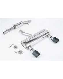 Ligne d'échappement inox Cat-Back MILLTEK Audi TT 8N 3,2 V6 Quattro (2003-2006)