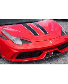 Spoiler avant Carbone CAPRISTO Ferrari 458 Spéciale