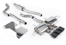 Ligne d'échappement inox Cat-Back à valves MILLTEK Honda Civic Type R FL5 (2022+)(Road+)