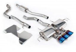 Ligne d'échappement inox Cat-Back à valves MILLTEK Honda Civic Type R FL5 (2022+)(Road+)